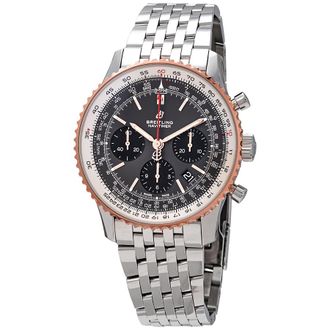 Breitling Pre-owned Breitling Navitimer 1 Chronograph Automatic Chronometer Mens Watch UB0121211F1A1