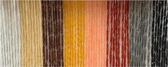 Made in Italy Cortina Helicoidal aquarium Cm. 125 X 230 - Gris/plata Brillante