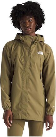 The North Face Antora Rain Parka Womens Coat Cedar : 2XL, Polyester
