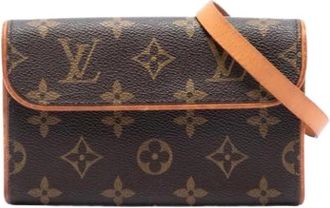 Louis Vuitton Pochette Florentine Pre-owned - - Pre-owned - Donna - Marrone - ONE SIZE