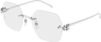 Cartier Sunglasses, unisex, Gray, Size: 54 MM Optical Frame