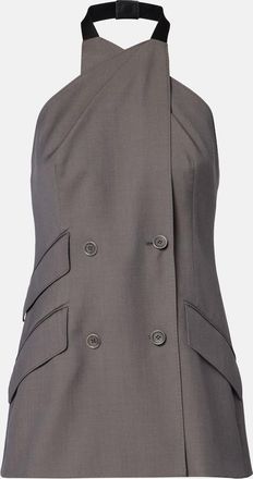 Max Mara Gilet Cali in lana vergine