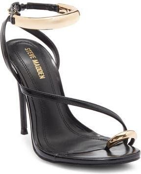 Steve Madden Tia Ankle Strap Sandal in Black at Nordstrom Rack, Size 5.5
