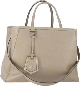 Fendi Pre-owned Handbags, female, Beige, Size: ONE SIZE Pre-owned Vintage Handbag