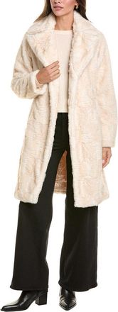 Via Spiga Reefer Embossed Coat