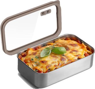 OEM Contenitore Per Il Pranzo Da 1 Pezzo, Contenitore In Acciaio Inossidabile Con Coperchio, Contenitore Per Il Pranzo Umami, Contenitore Per Il Pranzo Ri