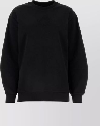 Moncler oversize crew neck sweatshirt