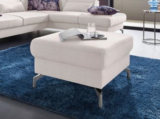 Sit&more Hocker »Percy« Fusshöhe 15cm, wahlweise mit unterschiedlichen Fussfarben