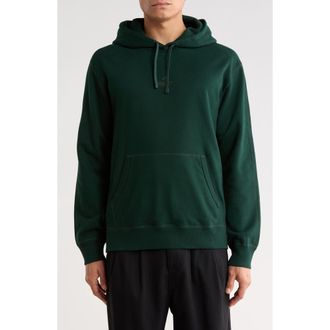 Reigning Champ Midweight Terry Lockup Standard Hoodie in British Racing Green at Nordstrom Rack, Size X-Large