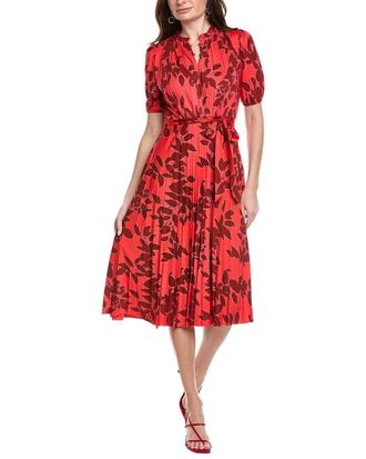 Nanette Lepore Pleated Midi Dress