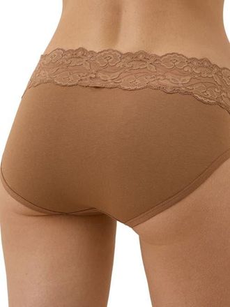 Pact Lace Waist Brief 3-Pack in Sweetheart Basics at Nordstrom, Size Xx-Large