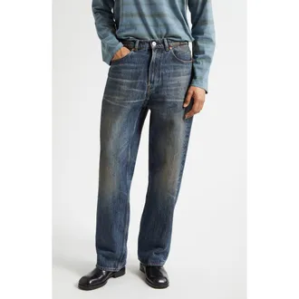 Our Legacy Third Cut Straight Leg Jeans in Rocker Storm Wash at Nordstrom, Size 30