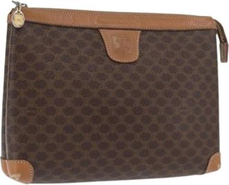 Celine Pre-owned Clutches, female, Brown, Size: ONE SIZE Pre-owned Vintage Clutch Bag