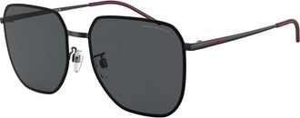 Emporio Armani EA2135D Asian Fit 319187 Mens Sunglasses Black Size 60