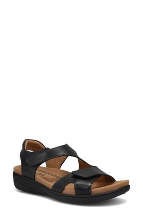 Taos Serene Ankle Strap Sandal in Black at Nordstrom, Size 11