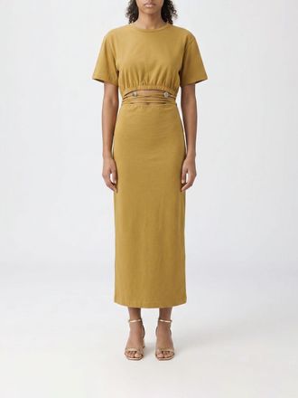 Pinko Cotton Midi Dress