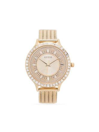 Guess Co Soiree quartz 40mm - women - stainless steel/glass - One Size - Gold