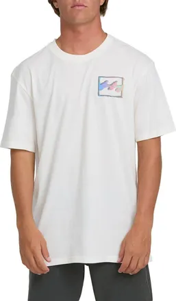 Billabong Crayon Wave Premium Graphic T-Shirt in Off White at Nordstrom, Size X-Large