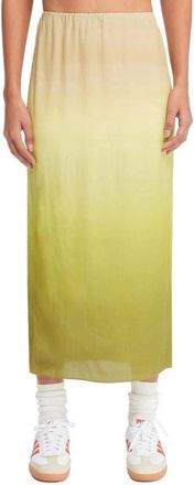 Gauch&egrave;re Midi Rok - Dames - Midirokken - Groen - L - Rokken