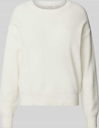 Christian Berg Strickpullover mit Rundhalsausschnitt in Offwhite, Gr&ouml;&szlig;e XXL