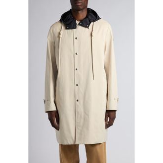 Moncler Kervoyal Hooded Jacket in Soft Beige at Nordstrom, Size 3