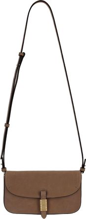 Pinko Saddle Leather Shoulder Bag