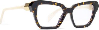 Siens Eye Code Havana Creature 121 Acetate Butterfly Sunglasses