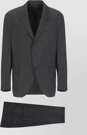 Lardini wool single-breasted suit
