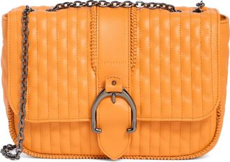 Longchamp Amazone Medium Quilted Leather Crossbody Bag in Orange at Nordstrom Rack