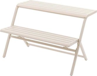 Hesperide Hesperide - Conjunto de terraza de acero y arcilla Drilia de 2 plazas - Hespéride