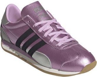 adidas Country Low Top Sneaker in Bliss Lilac/Silver Met/Black at Nordstrom, Size 6.5 Womens