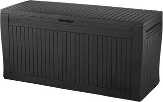 Keter Baule In Resina Comfy - Effetto Legno Grafite - Grafite