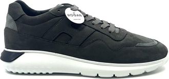Hogan H371 Interactive Sneakers - Heren - Sneakers - Grijs - 40 EU - Leer - Schoenen