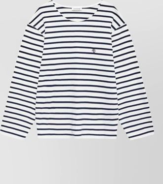 Anine Bing newton long sleeve striped t-shirt shirt