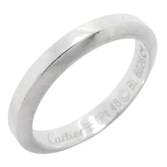 Cartier Platinum 950 Band Ring (Pre-Owned)
