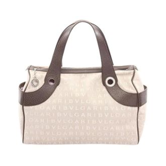 Bulgari Pre-owned Handbags, female, Beige, Size: ONE SIZE Pre-owned Vintage Handbag