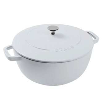 Staub Cast Iron Essential French Oven, Dutch Oven, 5-quart, serves 5-6, Made in France
