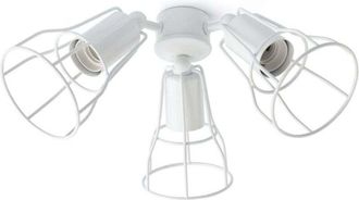Faro Barcelona Faro Faro 33716 Bianco Kit Luce Per Ventilatore a Soffitto