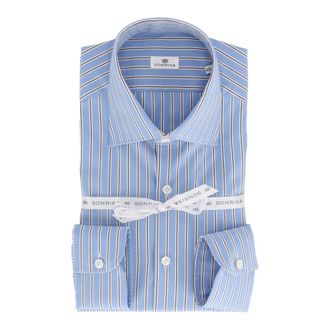 Sonrisa Camicia - Heren - Zakelijke Overhemden - Blauw - 2XL - Katoen - Overhemden