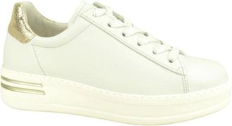 Gabor Beige Solid Sneaker - Dames - Sneakers - Beige - 35 1/2 EU - Schoenen