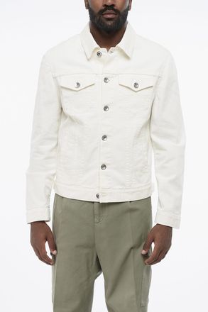 Brunello Cucinelli Denim Sahariano Jacket Brunello Cucinelli