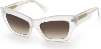 Nina Ricci SNR434 09XL Mens Sunglasses White Size 56