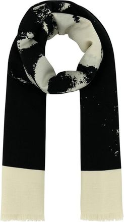Alexander McQueen Skull Exploded Sjaals en Shawls - Dames - Zijden sjaals - Zwart - ONE Size - Accessoires
