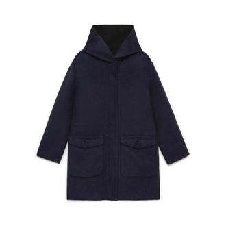 Maliparmi Chaqueta Doble de Lana - Coats - Mujer - Azul - 2XL