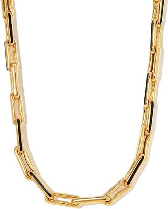 Lauren Rubinski 14kt yellow gold chain-link necklace - men - 14kt Gold - One Size