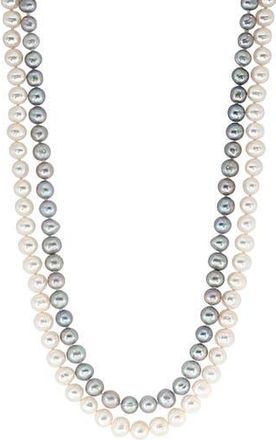 Effy Pearl Double Strand Necklace in White at Nordstrom Rack, Size 18