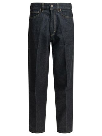 A Gold E 80s In Rinse-Jeans mit geradem Bein