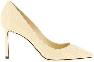 Jimmy Choo London Natural Leather Pumps