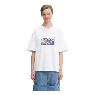 Fiorucci Dames, Tops, Wit, Maat: M Katoen