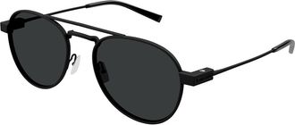 Saint Laurent SL 708 001 Mens Sunglasses Black Size 54 - Free RX Lenses - Free RX Lenses